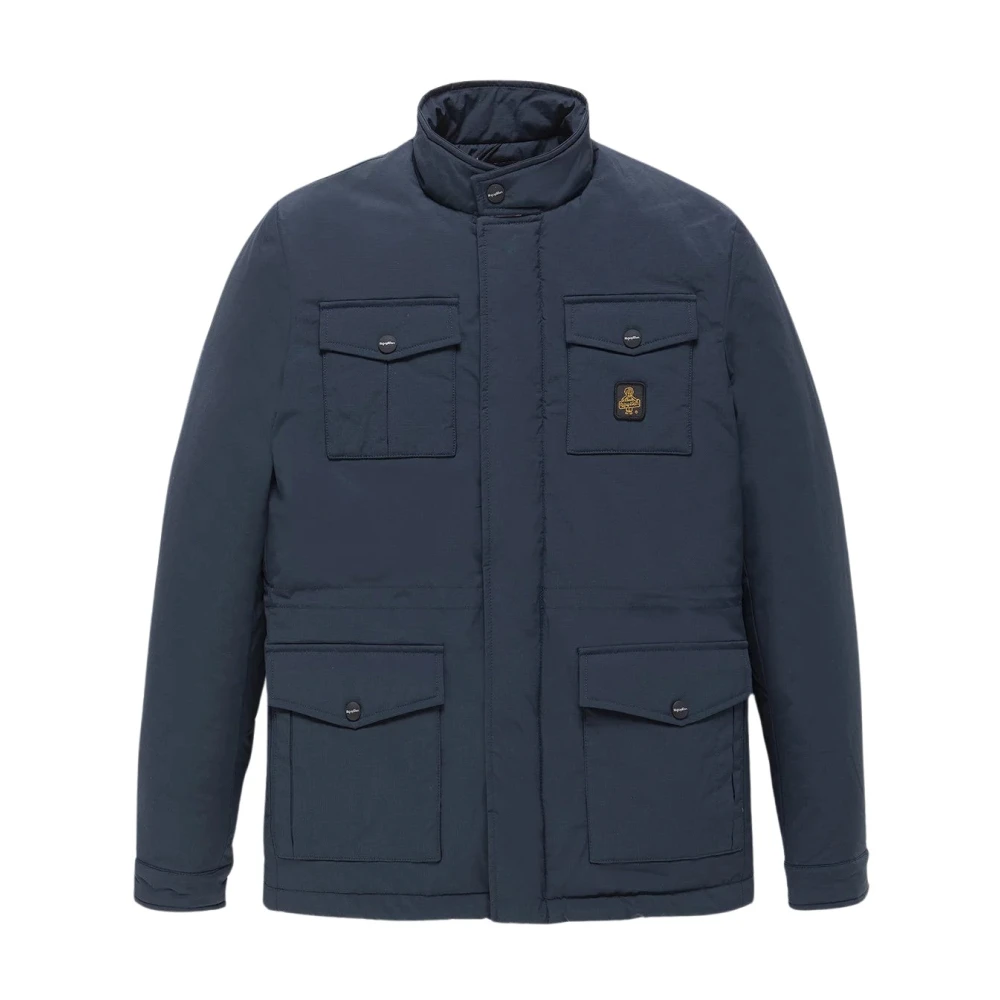 RefrigiWear Verfijnde en Stijlvolle Herenjas Blue Heren
