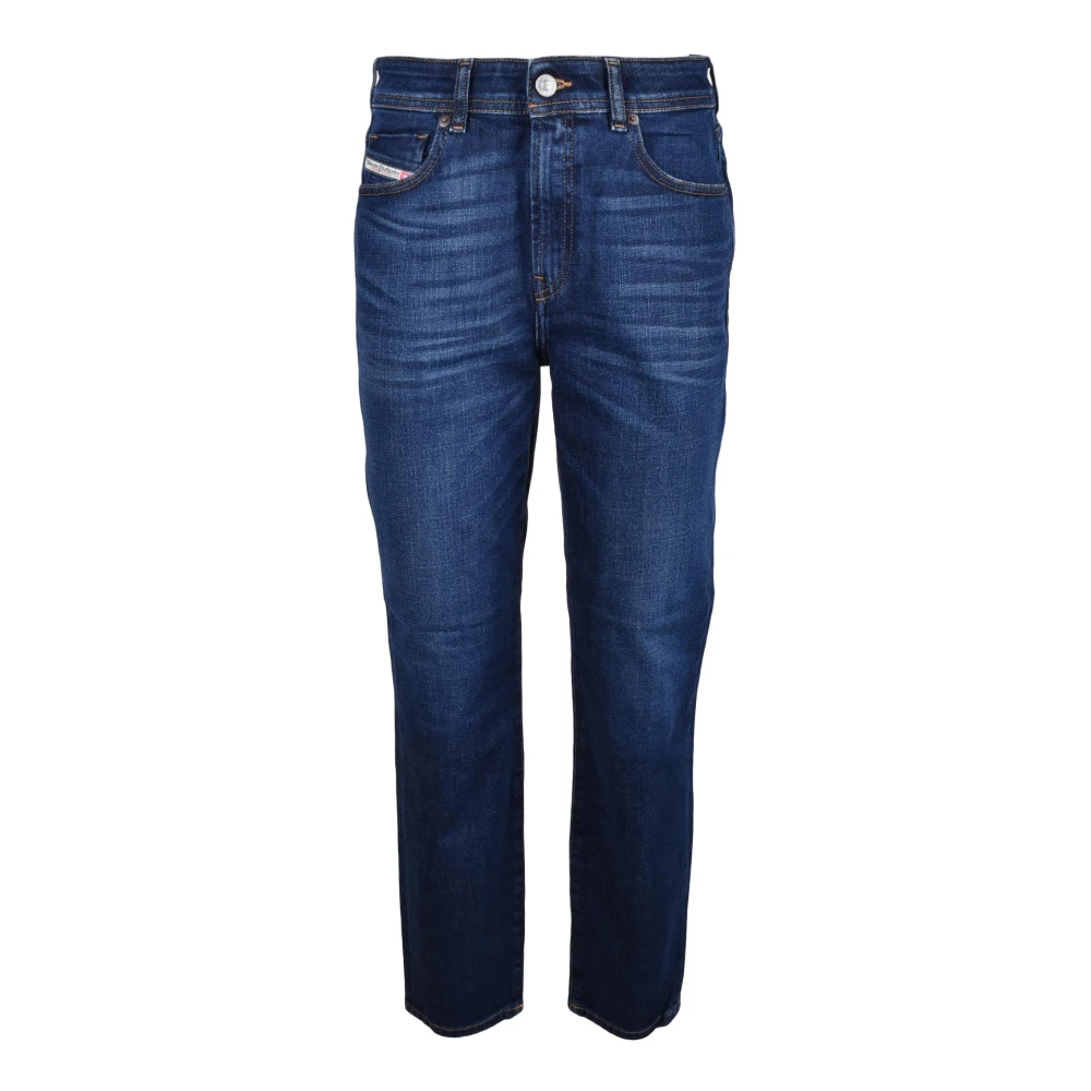 Diesel Katoen Elastaan Jeans Blue Dames