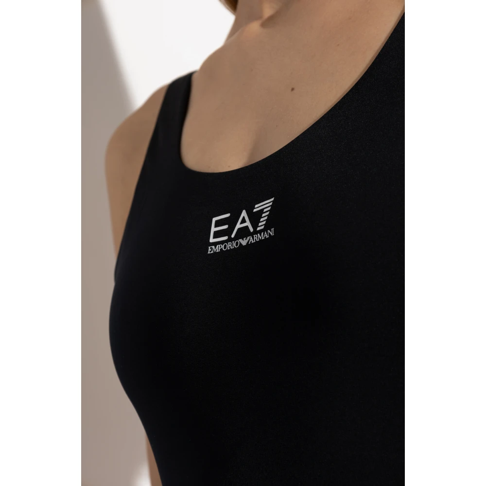 Emporio Armani EA7 Badpak uit de collectie Black Dames