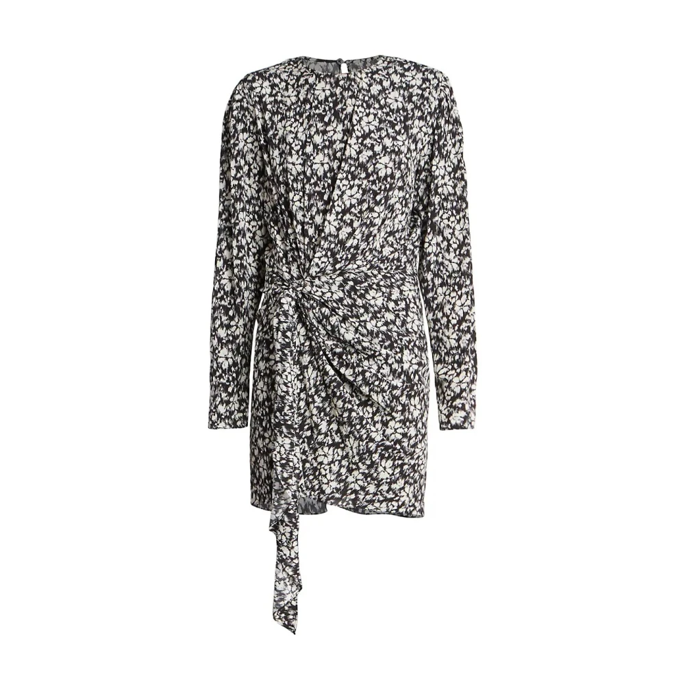 Marant Étoile Women's Black/White Dulce Floral Dress
