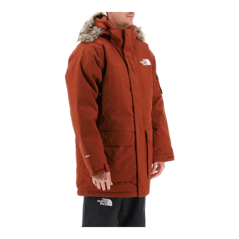 The North Face Parkas Brown Heren