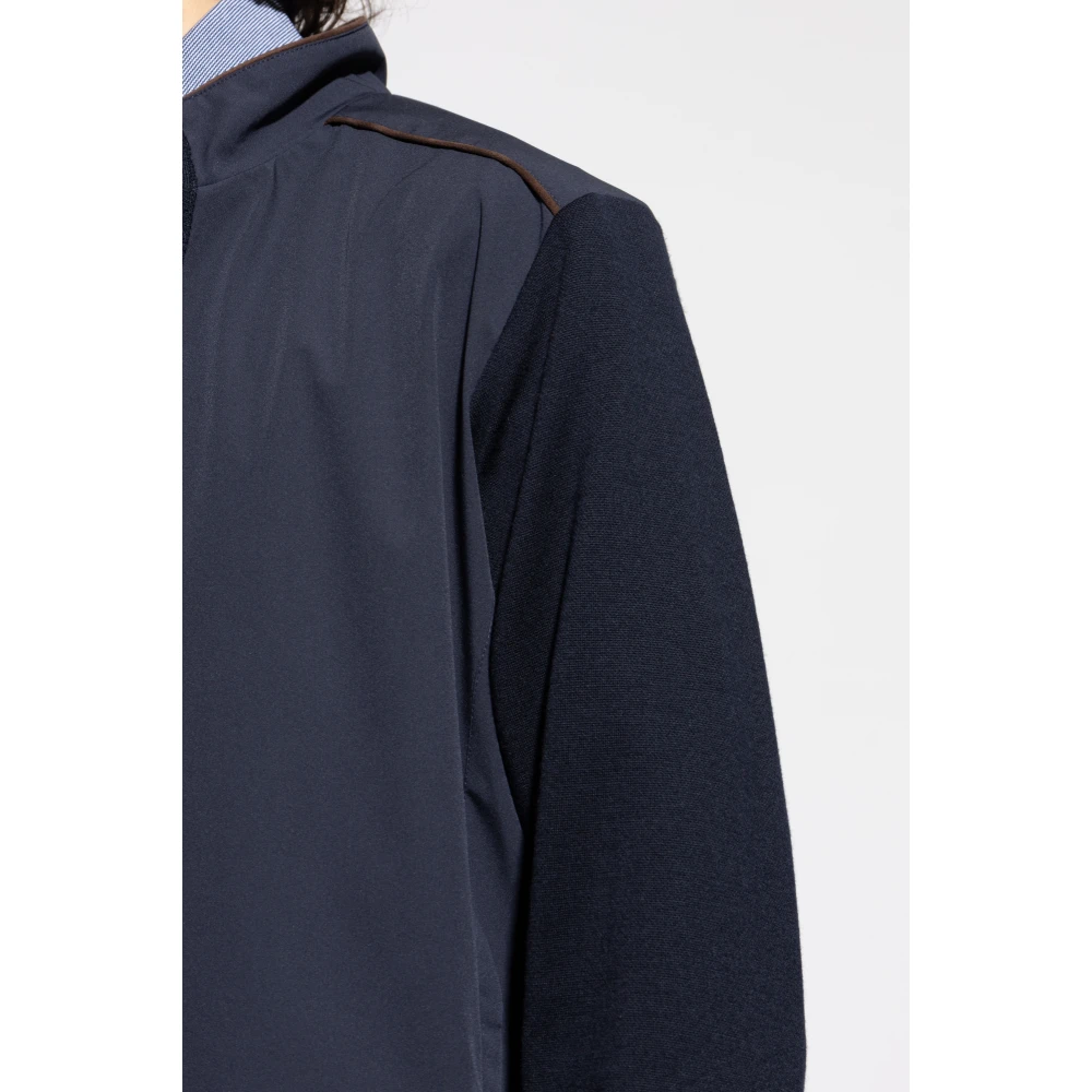 PAUL & SHARK Jas met opstaande kraag Blue Heren
