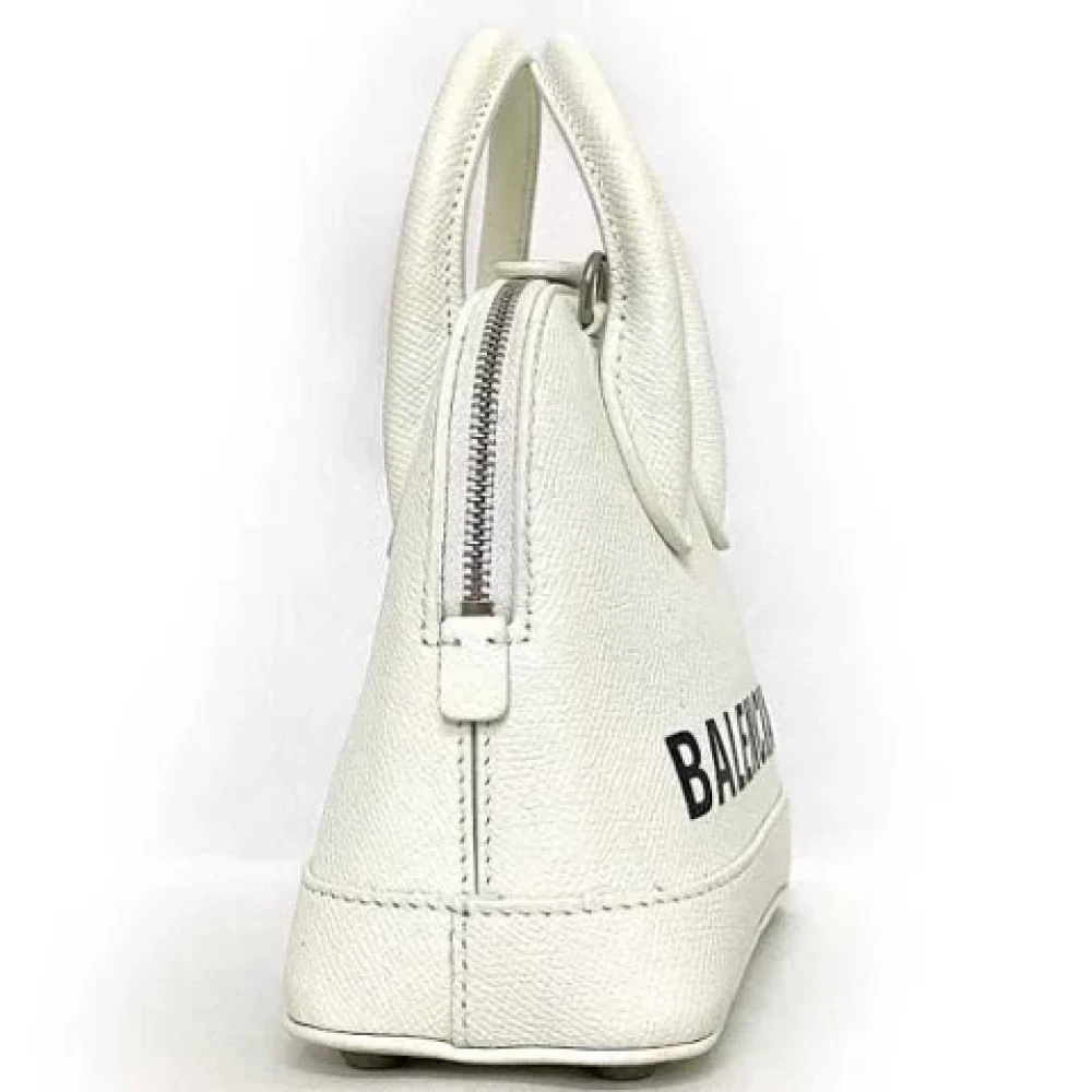 Balenciaga Vintage Pre-owned Leather handbags White Dames