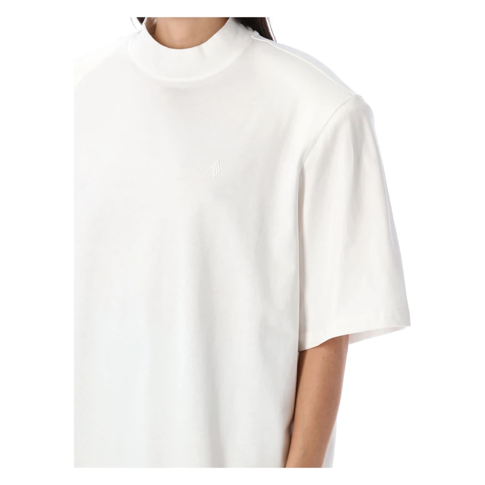 The Attico Stijlvolle Kylie T-shirt voor vrouwen White Dames