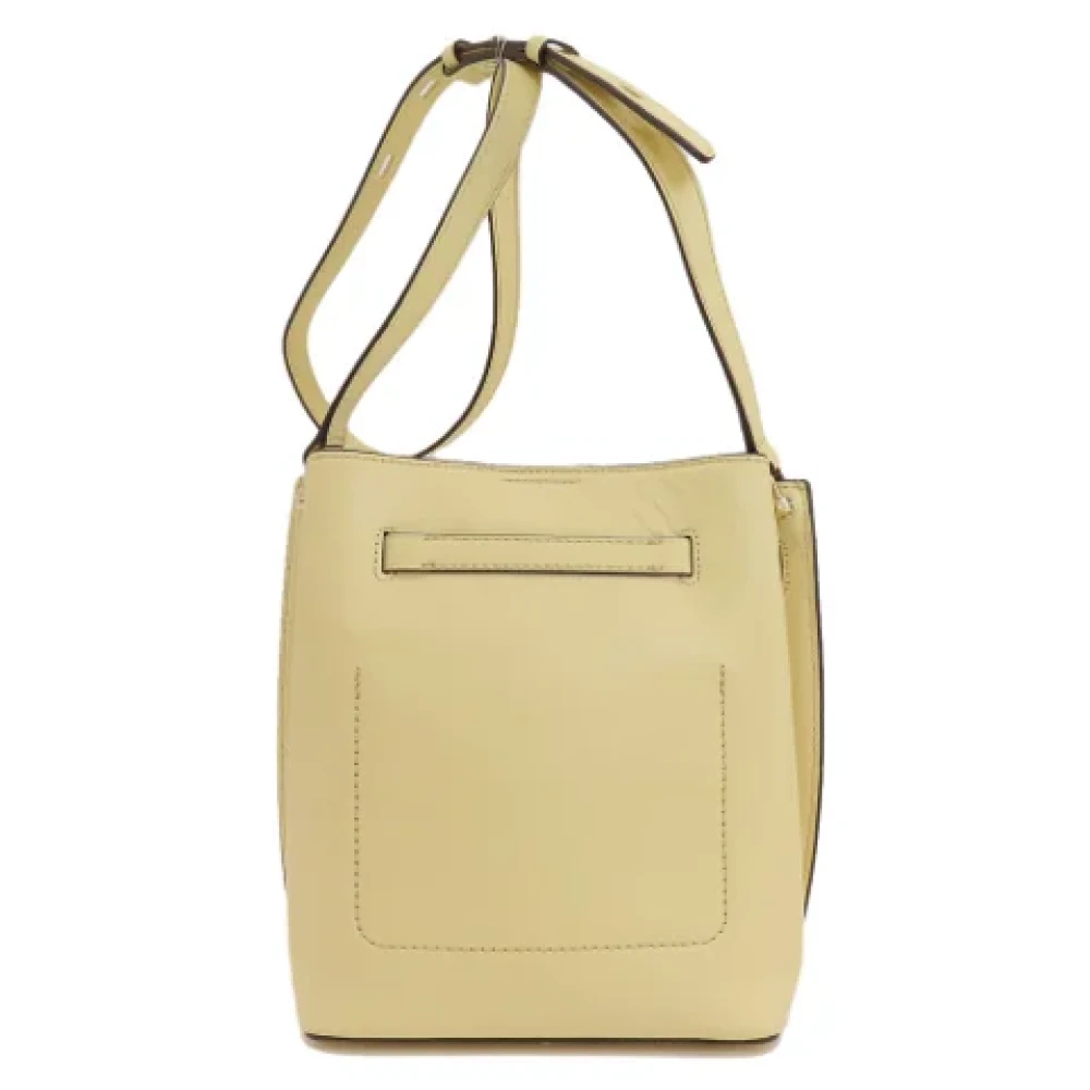 Michael Kors Pre-owned Leather shoulder-bags Yellow Dames
