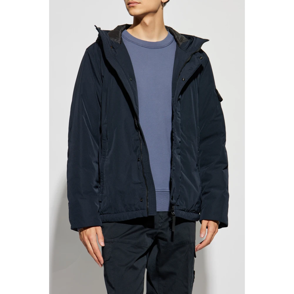 Stone Island Capuchonjack Blue Heren