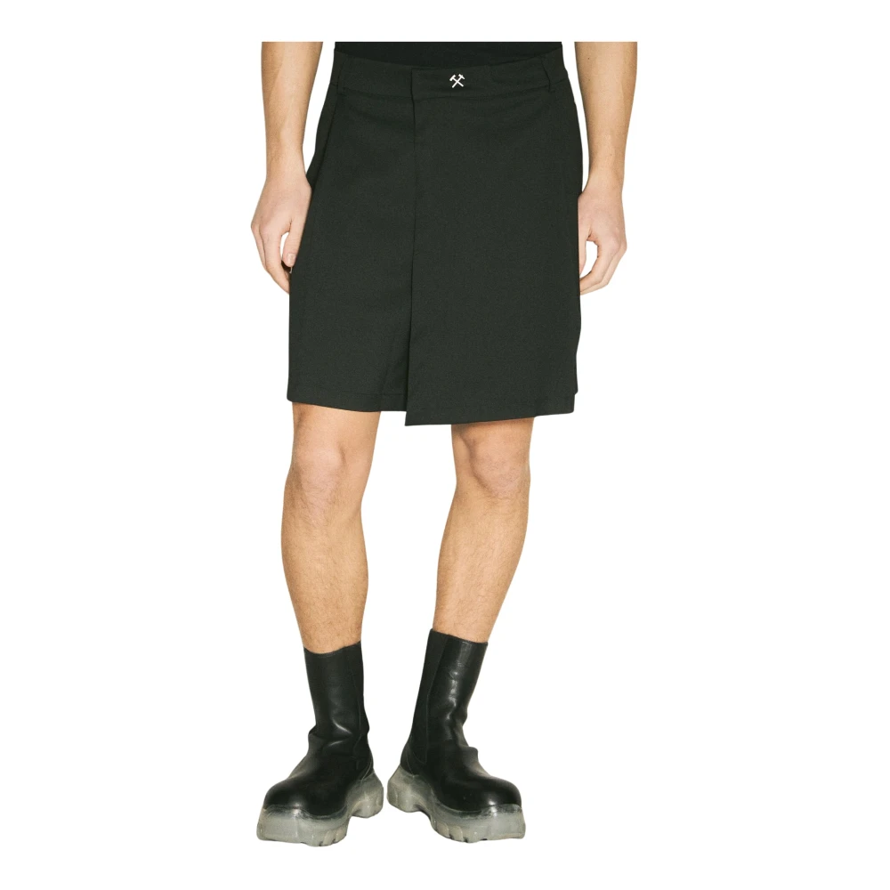 GmbH Logo Hardware Twill Skort Black Heren