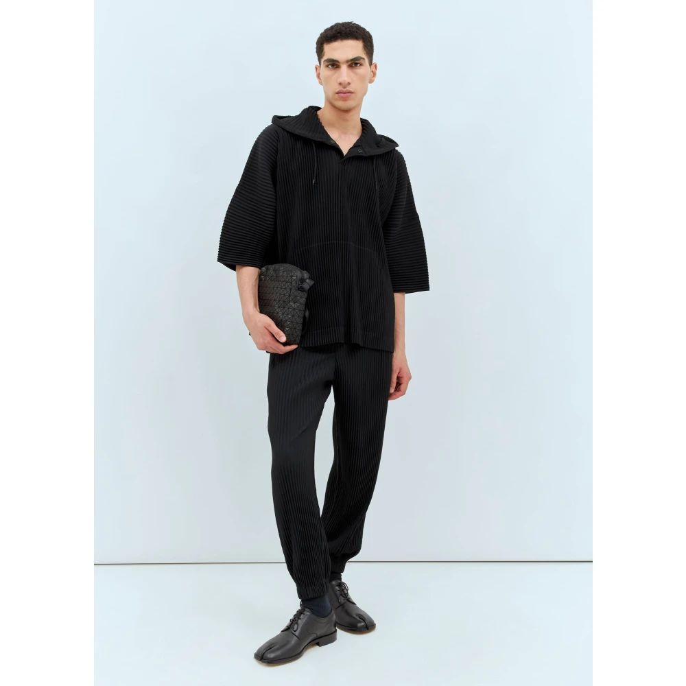 Issey Miyake Geplooide June Broek Black Heren