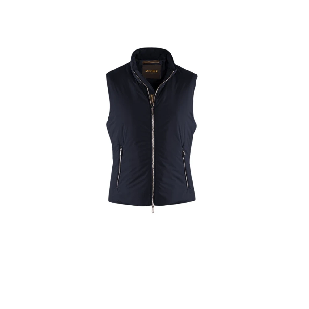 Moorer Men's Blue Waistcoats, 2XL, Jacket