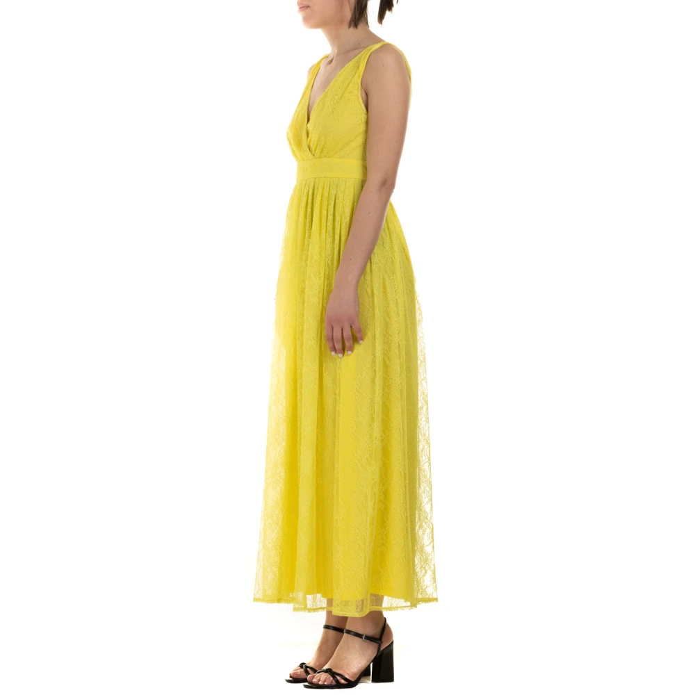Marella Casual jurk Zuur Geel Yellow Dames