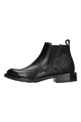 Läder Beatles Ankelboots