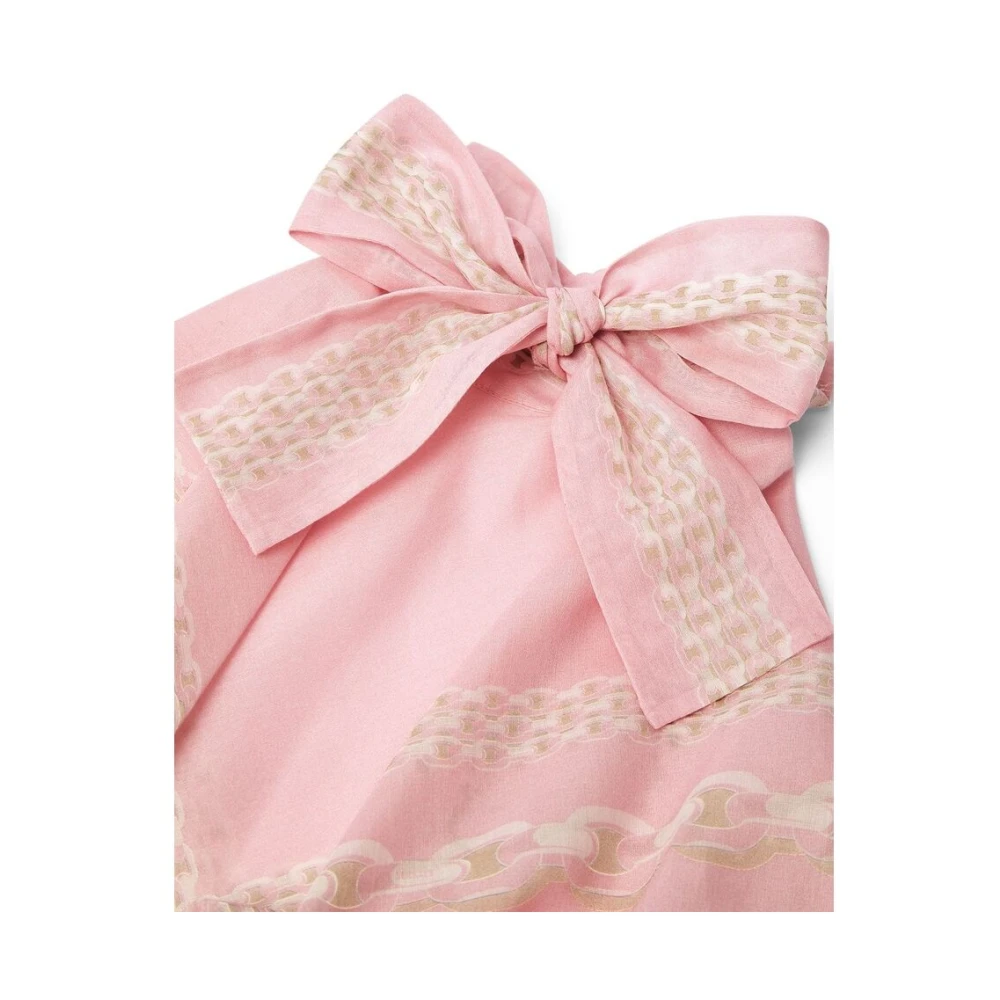Versace Barocco Print Strandkleding Ondergoed Pink Dames