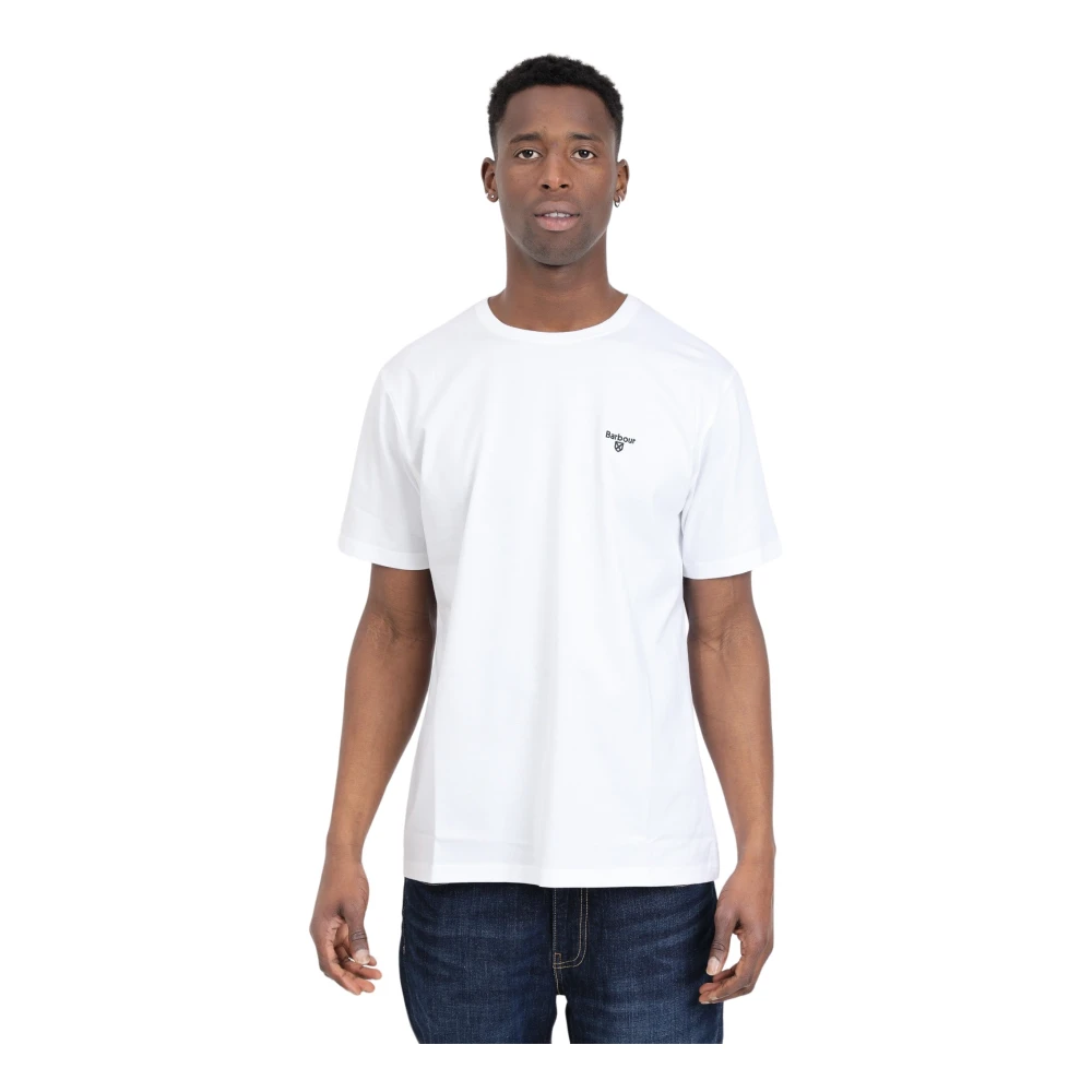 Barbour Essentiële Sport T-shirt White Heren