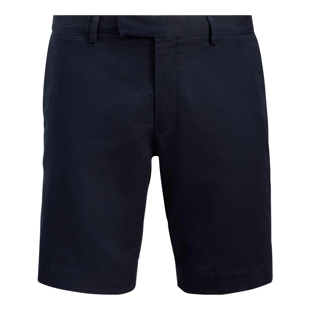 Ralph Lauren Slim Fit Chino Shorts in Beige Blue Heren