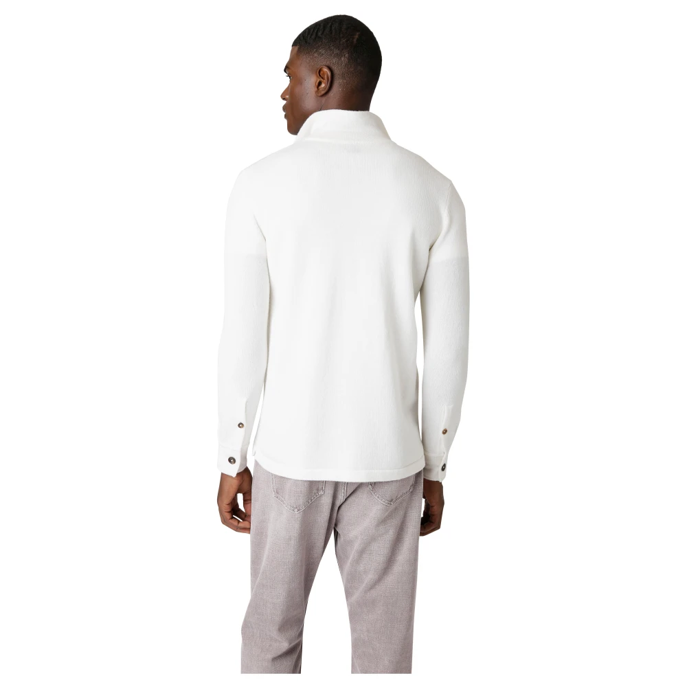 Eleventy Kasjmier Overhemd White Heren