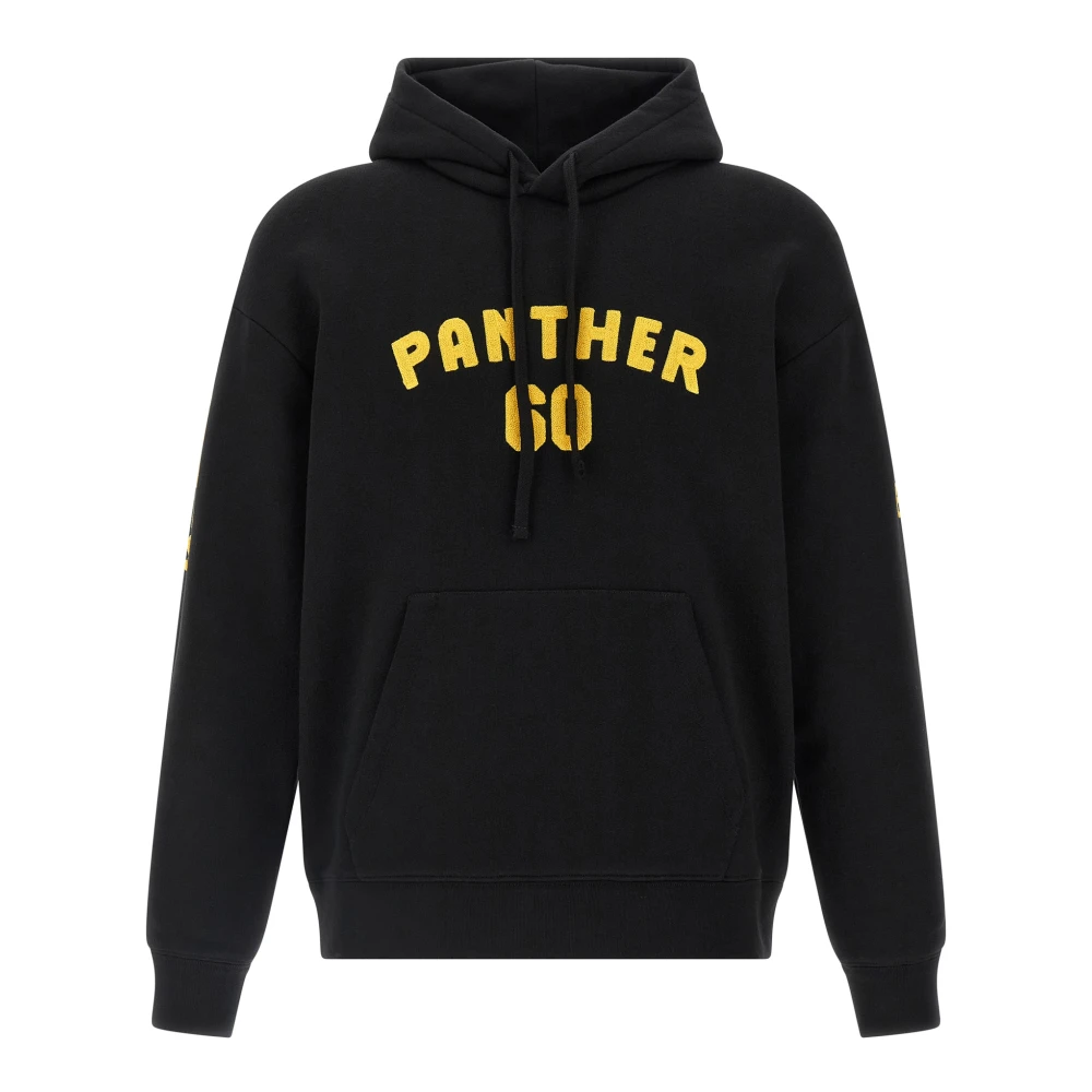 Valentino Garavani Black Hoodies, Male, L, Chez Valentino Hoodie