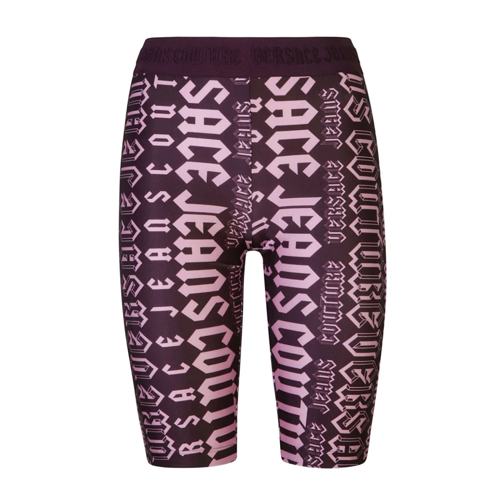 Versace Jeans Couture Paarse Broek Stijlvol ***cv Purple Dames
