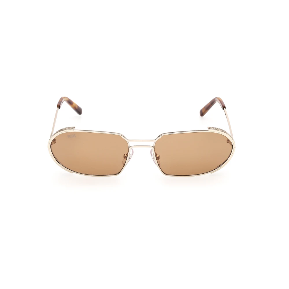 Gcds Unisex Yellow Sunglasses, 60 Mm, Occhiali Da Sole