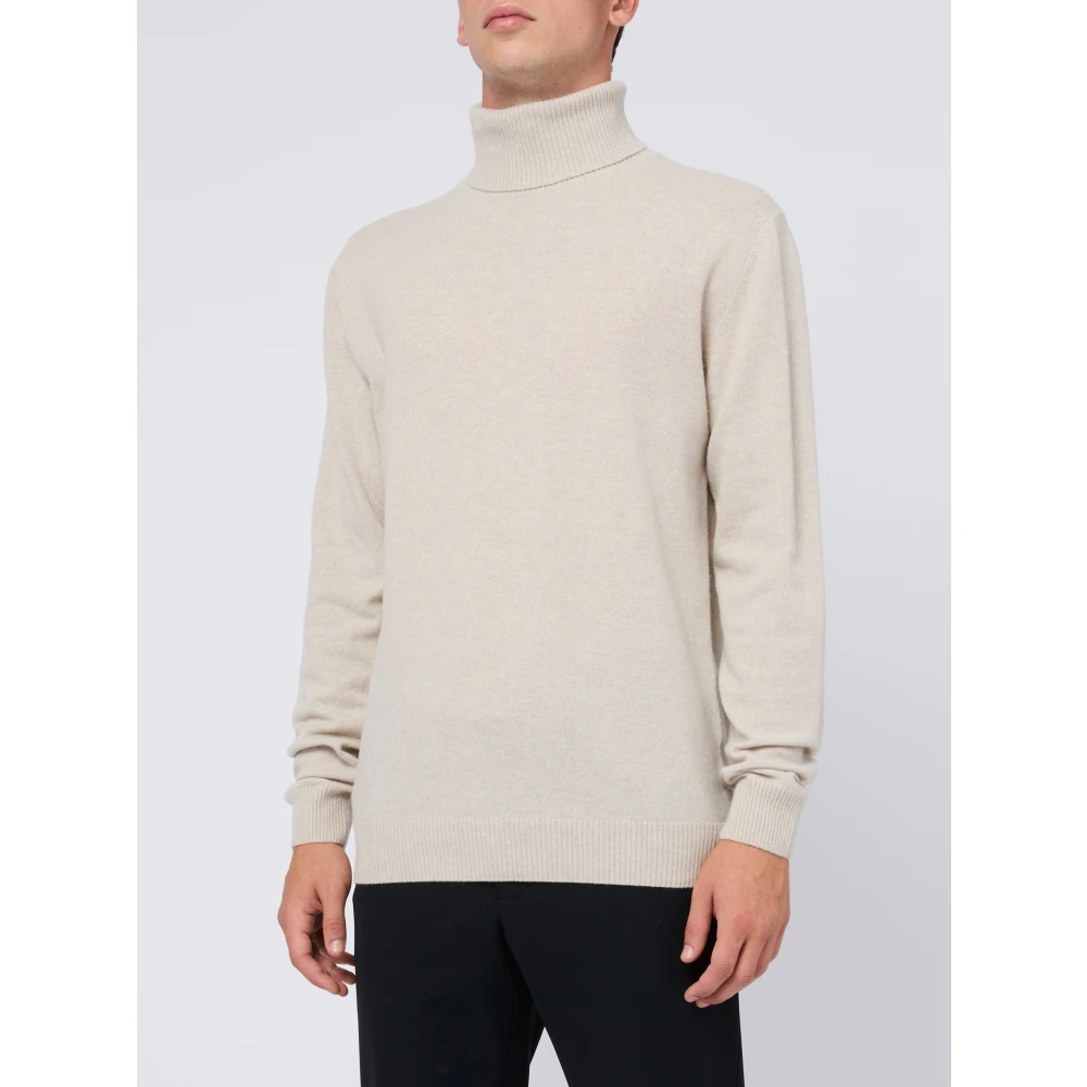 Daniele Fiesoli Merino Cashmere Coltrui Trui Grijs Gray Heren