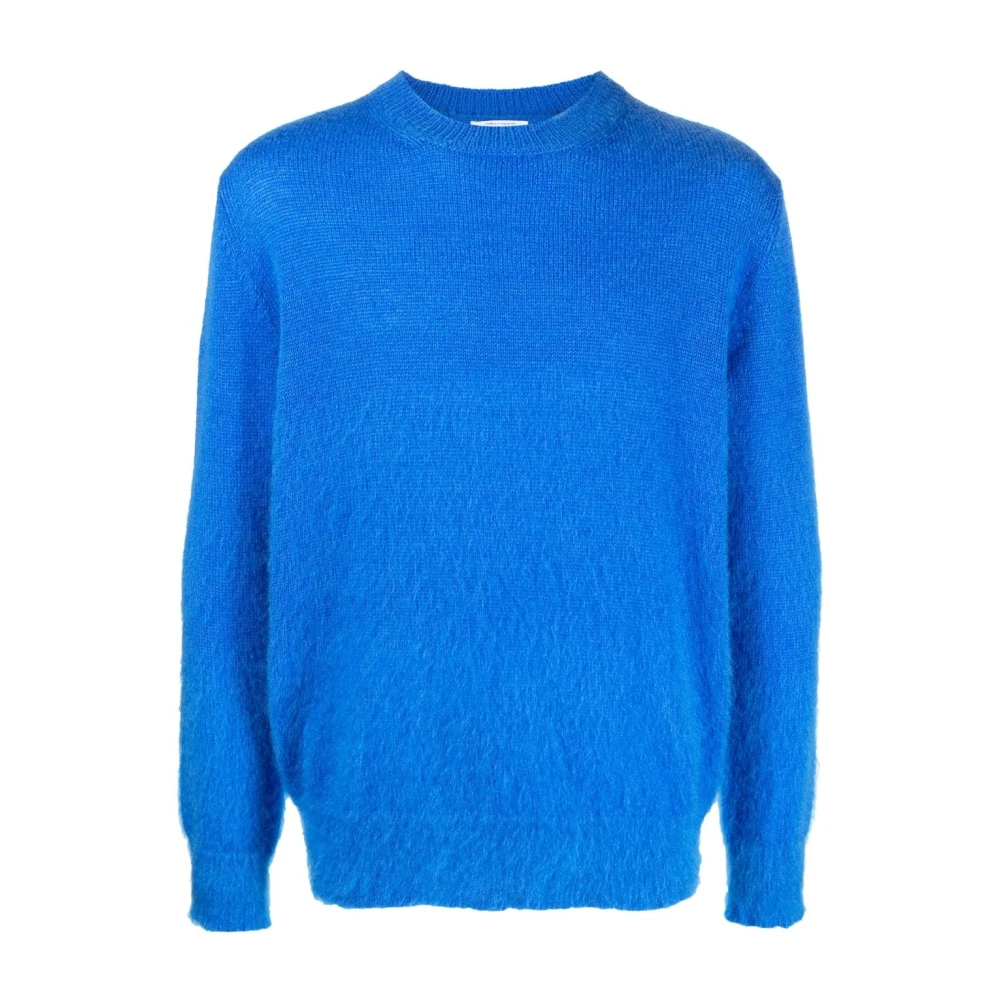 Off White `Arrow` Stickad Crew-Neck Tröja Blue, Herr