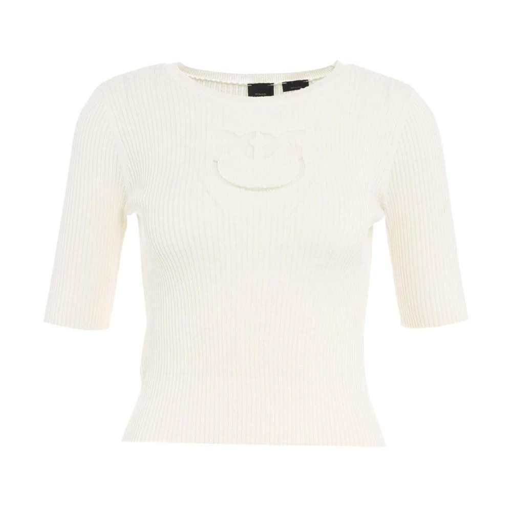 pinko Witte T-Shirts Polos voor Dames White Dames