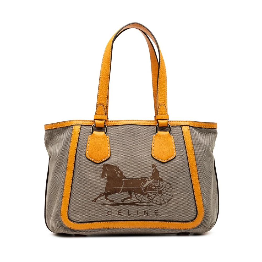 Celine Vintage Donna Marrone Pre-Owned, Taglia Unica, Used,