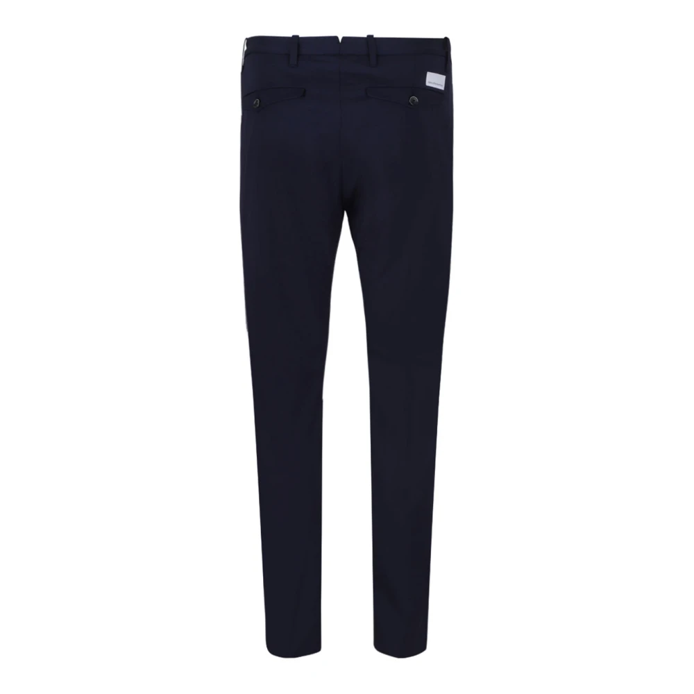 Nine In The Morning Navy Blauwe Chino Broek Blue Heren