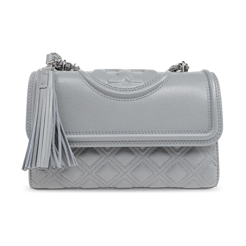 TORY BURCH Zachte schoudertas Gray Dames