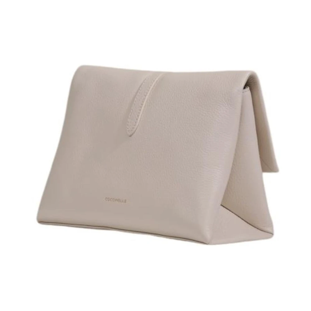 Coccinelle Witte Leren Handtas Dames Tassen Collectie White Dames