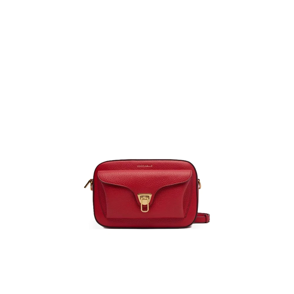 Coccinelle Women's Red Beat Soft Small Shoulder Bag - Cross Body Bags - One Size - Bags