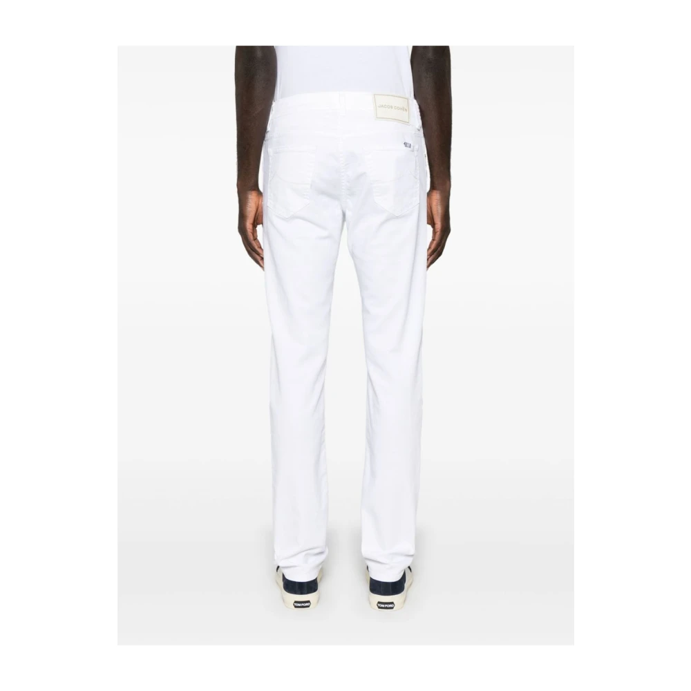 Jacob Cohën Natuurlijke Jeans met Klassieke Details Beige Heren