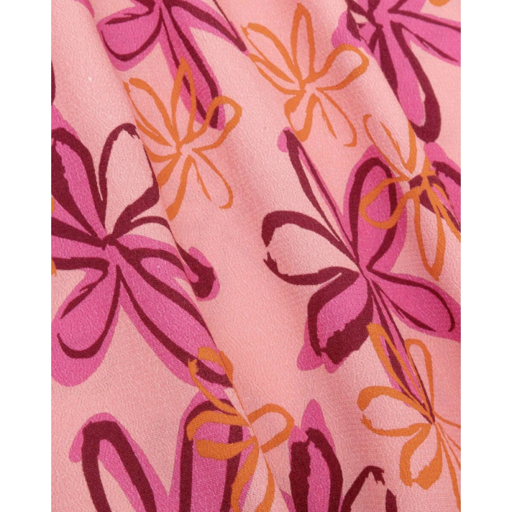 Ydence Lange Mouw Blouse Alyssa Pink Dames