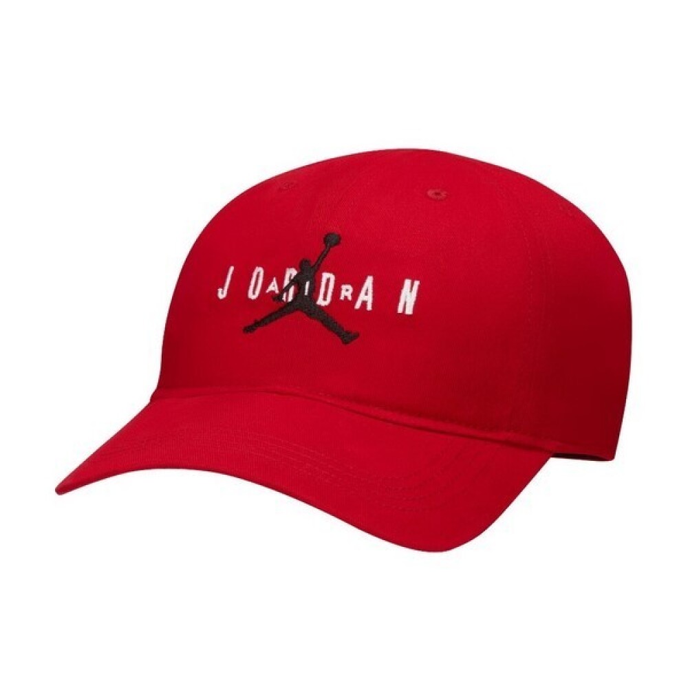 Cappello Rosso con Visiera Curva Regolabile Jordan Donna Miinto