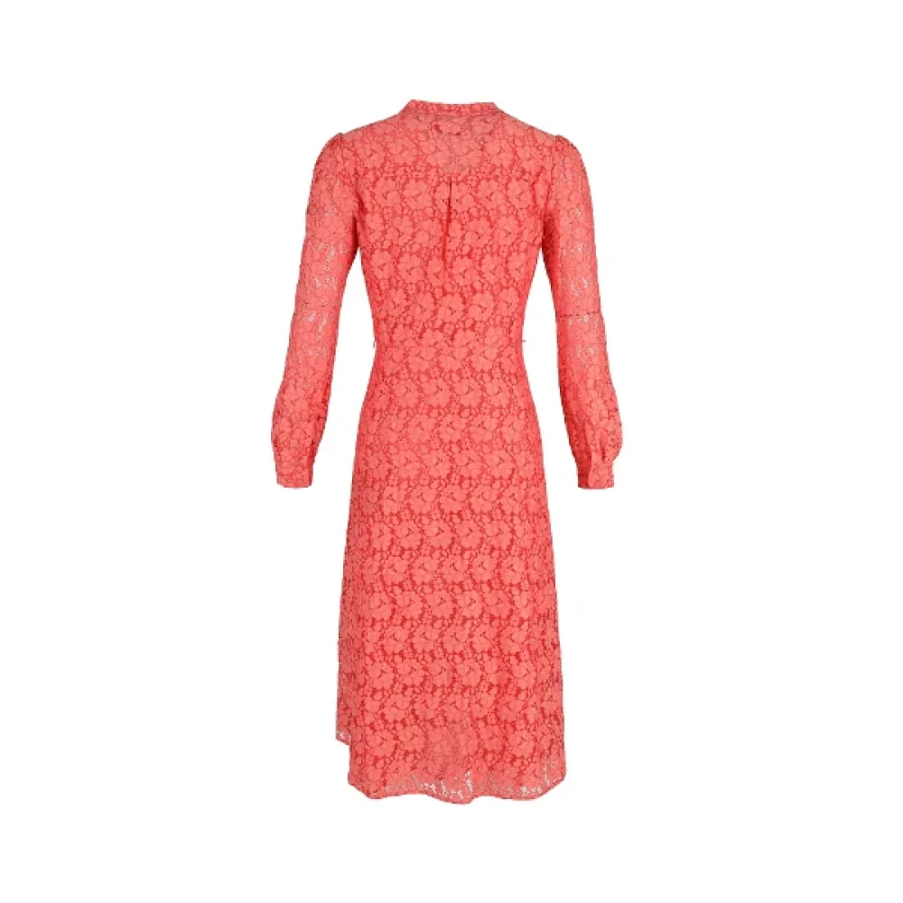 Michael Kors Pre-owned Cotton dresses Orange Dames
