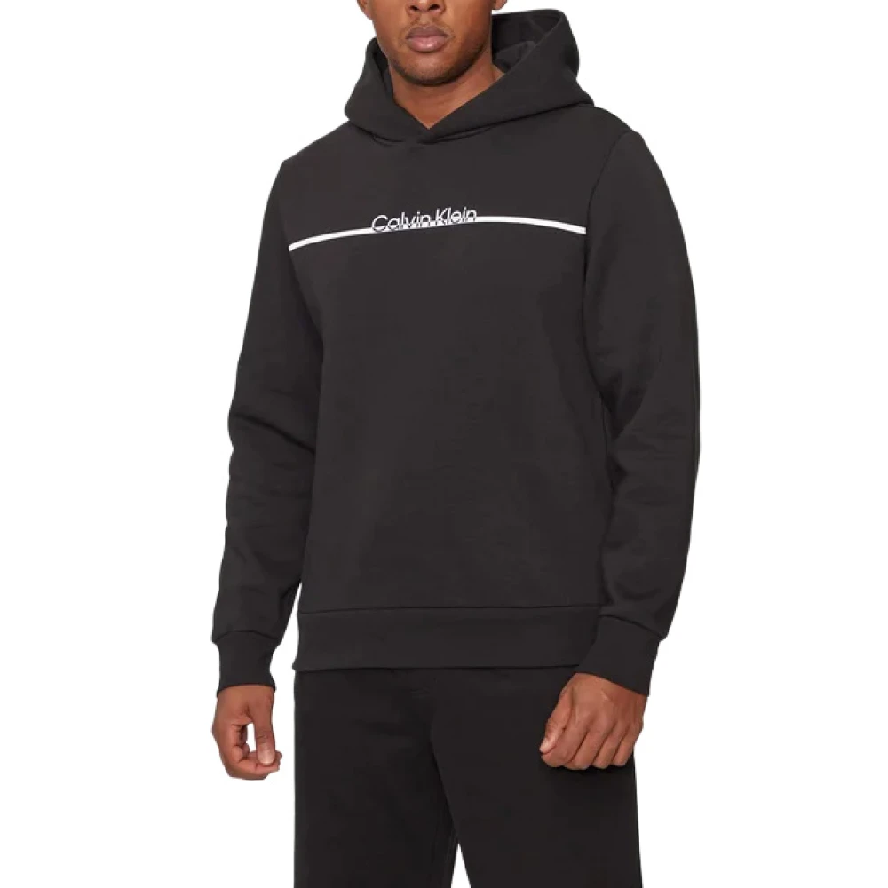 Calvin Klein Men's Black Hoodies, Xs, Logo Hoodie