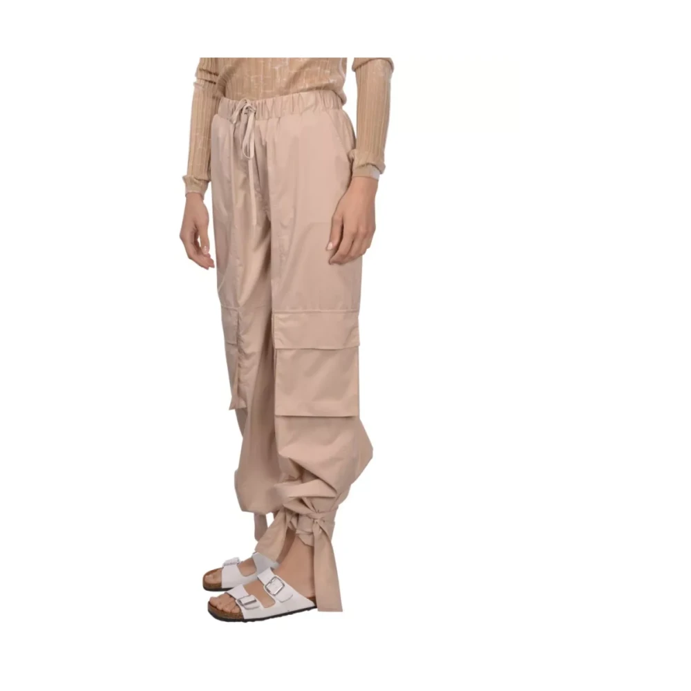 Gran Sasso Loszittende broek Beige Dames