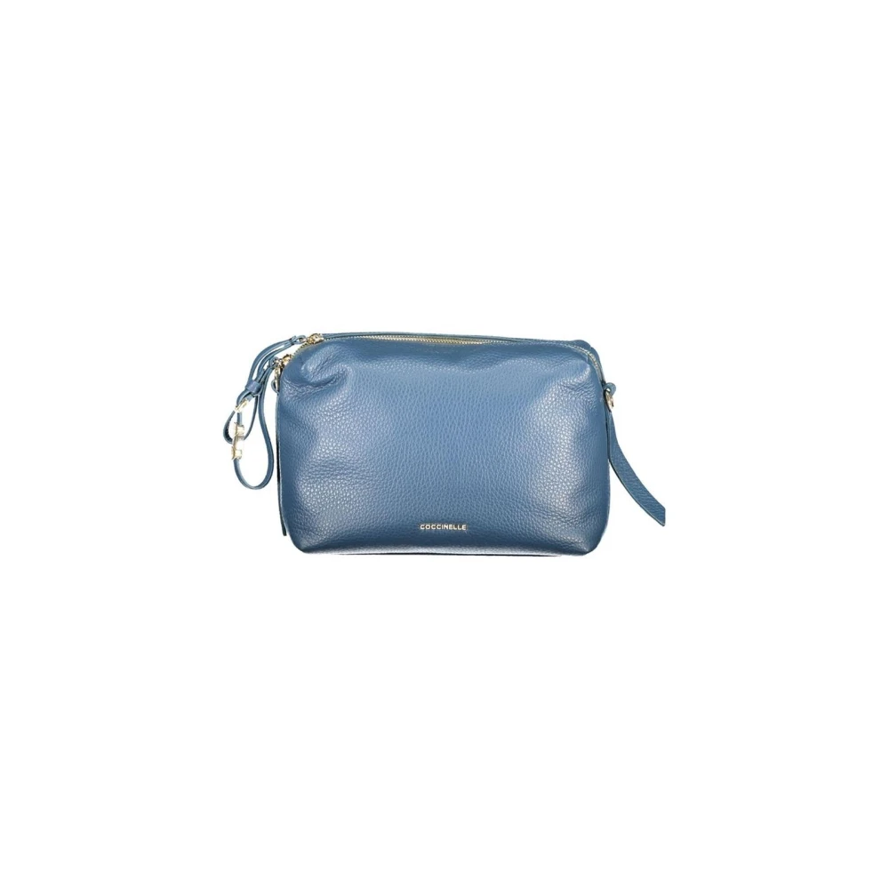 Coccinelle Blu Pelle Donna Shoulder Bag - Image 2