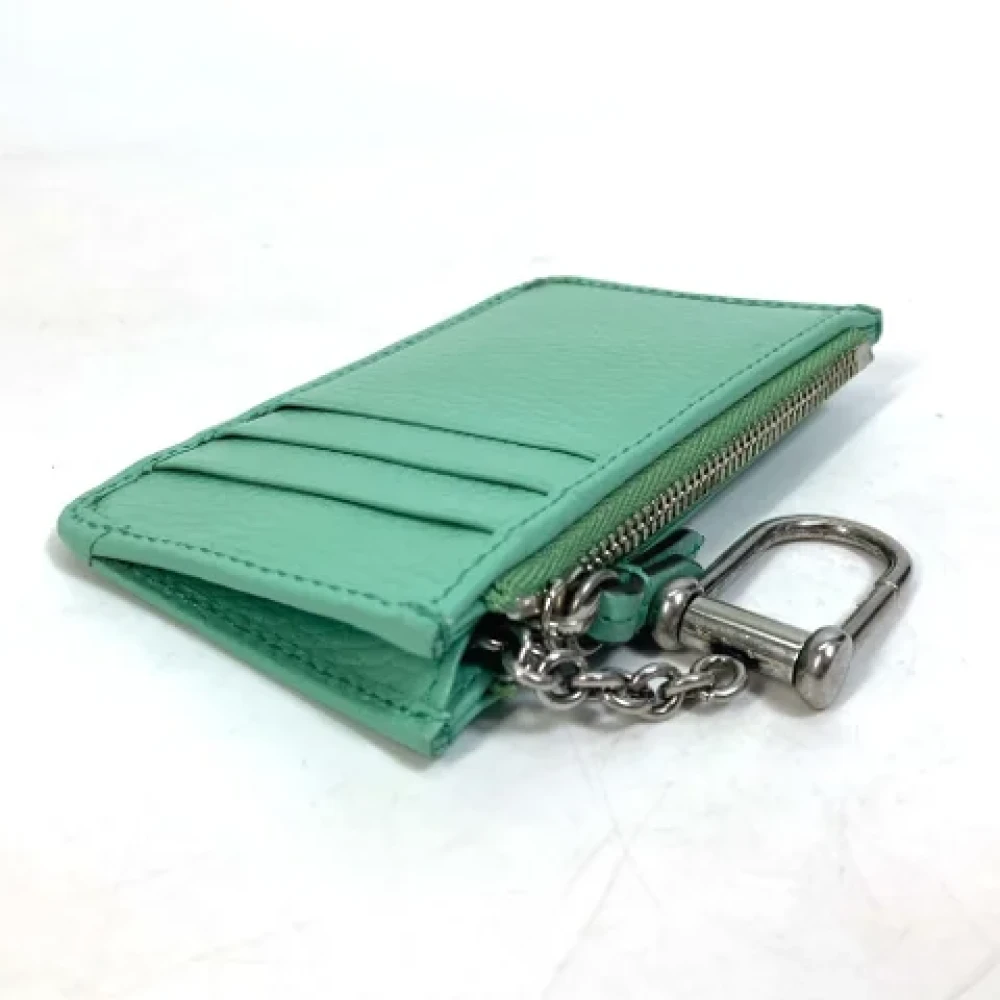 Gucci Vintage Pre-owned Leather wallets Green Dames