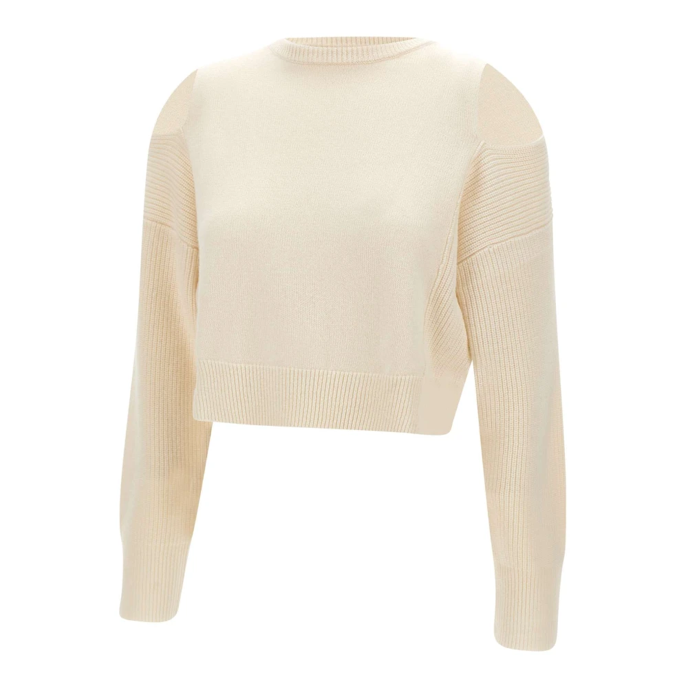 Notshy Witte Sweater Maglia Stijlvolle Mode White Dames