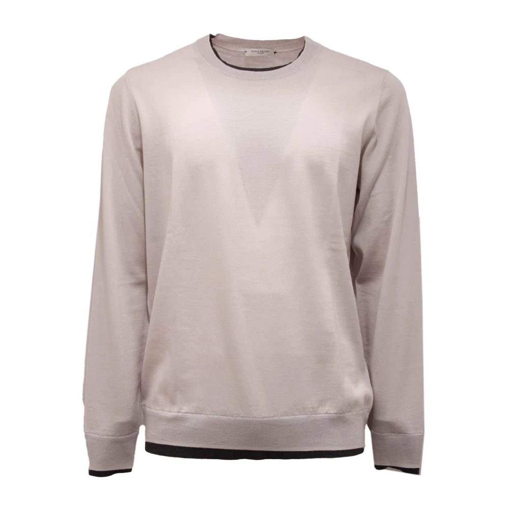 Knitwear > Round-neck Knitwear - - Paolo Pecora - Modalova