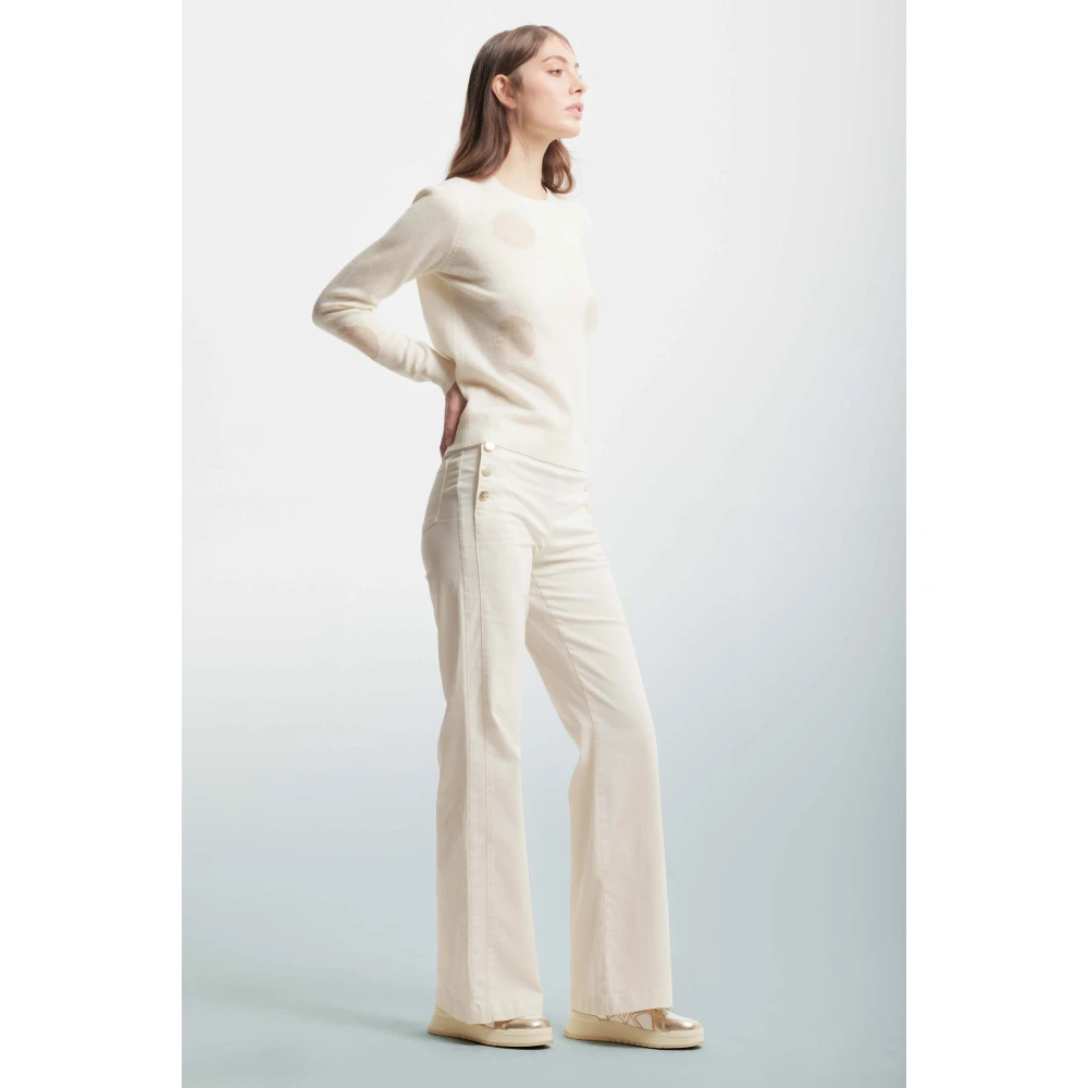 Kocca Geometrisch Patroon Wollen Trui Multicolor Dames