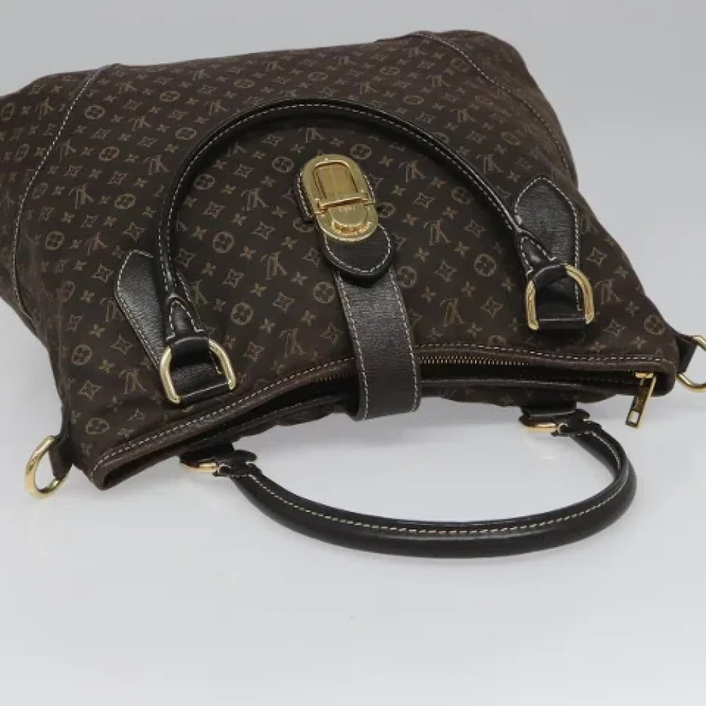 Louis Vuitton Vintage Pre-owned Canvas handbags Black Dames