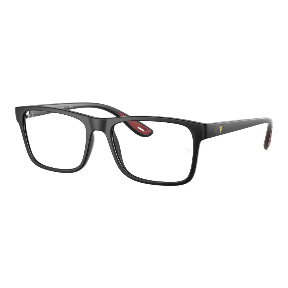 Ray-Ban Zwarte Scuderia Ferrari Brillenmontuur Black Unisex