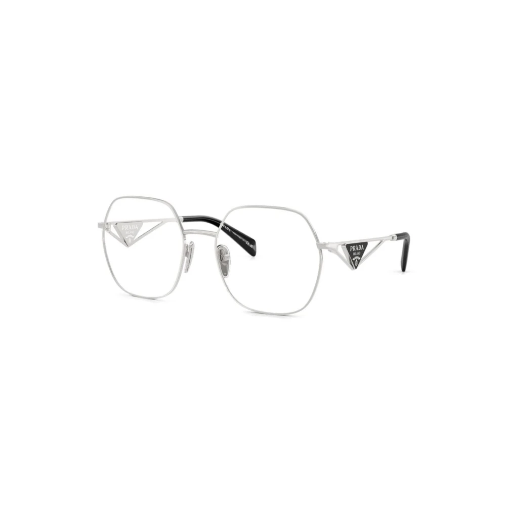 Prada Women's Gray Glasses, 55 Mm, Pr 59Zv 1Bc1o1 Optical Frame