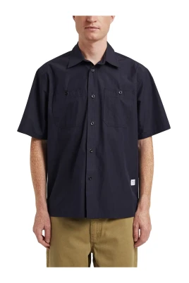 Tech Poplin SS Skjorta