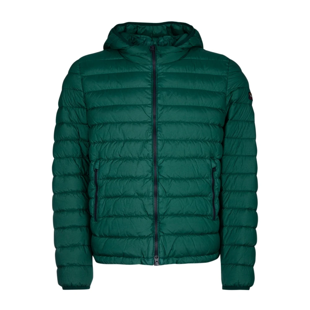 PAUL & SHARK Stijlvolle Jas voor Mannen Green Heren