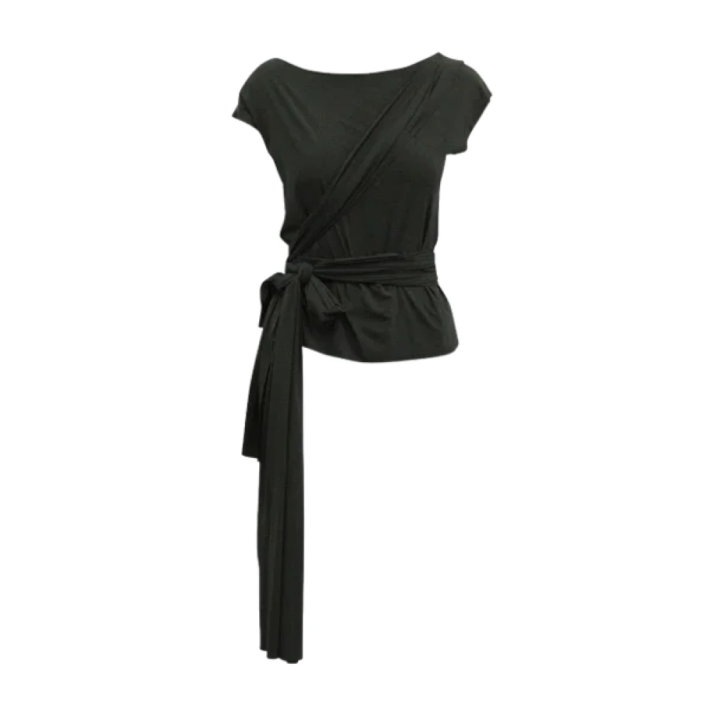 Issey Miyake Pre-owned Fabric tops Black Dames