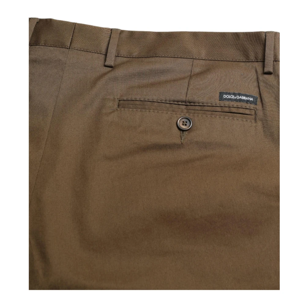 Dolce & Gabbana Long Shorts Brown Heren
