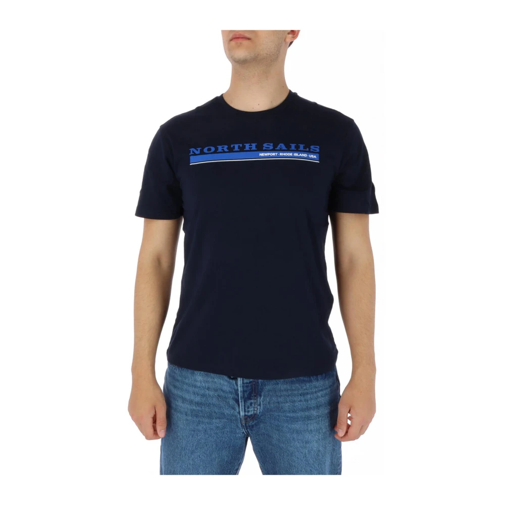 North Sails Men's Blue Print Tee