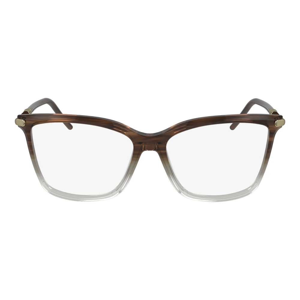 Longchamp Unisex Brown Glasses, 54 Mm, Gradient Grey Eyewear Frames